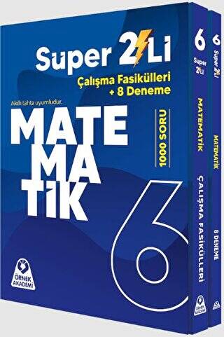 6. Sınıf Süper İkili Matematik Seti - 1