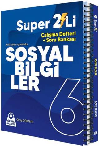6. Sınıf Süper İkili Sosyal Bilgiler Seti - 1