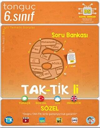 6. Sınıf Taktikli Sözel Soru Bankası - 1