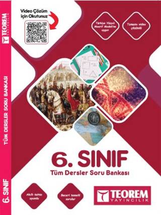 6. Sınıf Tüm Dersler Soru Bankası - 1