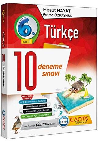 6. Sınıf Türkçe 10 Deneme - 1