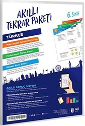 6. Sınıf Türkçe Akıllı Tekrar Paketi - 1