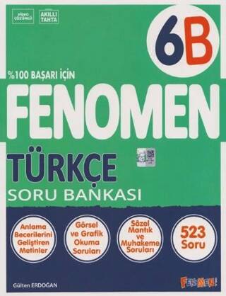 6. Sınıf Türkçe Fenomen Soru Bankası - 1