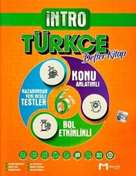 6. Sınıf Türkçe İntro Defter Kitap - 1