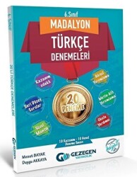 6. Sınıf Türkçe Madalyon 20 Deneme - 1