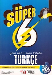 6. Sınıf Türkçe Yeni Nesil Süper Soru Bankası - 1