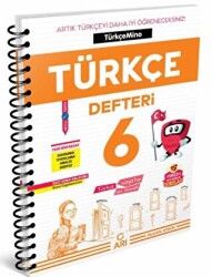 6. Sınıf Türkçemino Türkçe Defteri - 1