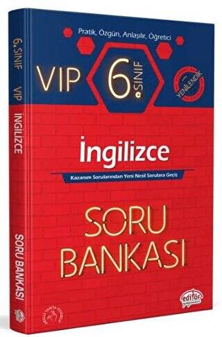 6. Sınıf VIP İngilizce Soru Bankası - 1