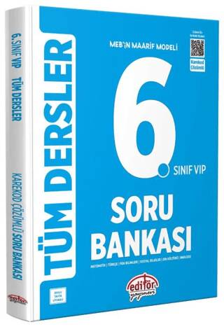 6. Sınıf VIP Tüm Dersler Soru Bankası - 1