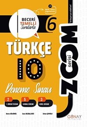 6. Sınıf Zoom Serisi Türkçe 10`lu Deneme Sınavı - 1
