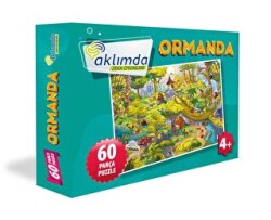 60 Parça Puzzle - Ormanda - 1