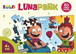 60 Parça Yer Puzzle - Lunapark - 1