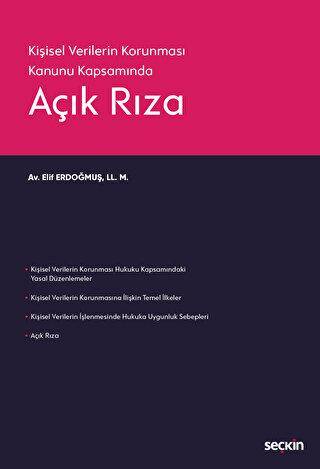 6698 Sayılı Kişisel Verilerin Korunması Kanunu Kapsamında Açık Rıza - 1