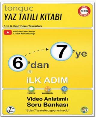 6`dan 7`ye Hazırlık Kitabı - 1