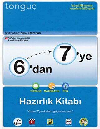6`dan 7`ye Hazırlık Kitabı - 1