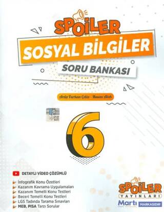 6.Sınıf Sosyal Bilgiler Soru Bankası - 1