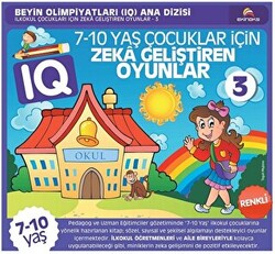 7-10 Yaş Çocuklar İçin IQ Zeka Geliştiren Oyunlar 3 Renkli Baskı - Ekinoks Yayın Grubu