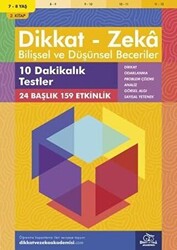 7-8 Yaş Dikkat - Zeka Bilişsel ve Düşünsel Beceriler - Dikkat ve Zeka Akademisi Yayınları