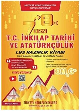 7 Den 8 E LGS T.C. İnkılap Tarihi Ve Atatürkçülük Tarihi Hazırlık Kitabı - 1