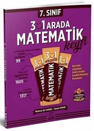 7. Sınıf 3`ü 1 Arada Matematik Keyfi - 1