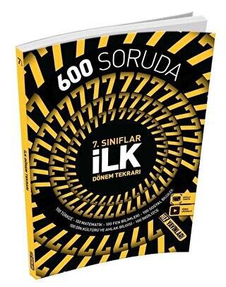 7. Sınıf 600 Soruda İlk Dönem Tekrarı - 1