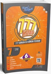 7. Sınıf 777 Soruda İlk Dönem Kamp Kitabı - 1