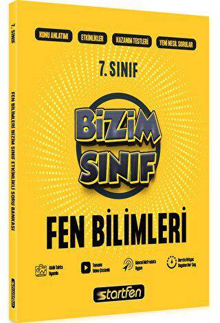 7. Sınıf Bizim Sınıf Fen Bilimleri Etkinlikli Soru Bankası - 1