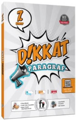 7. Sınıf Dikkat Paragraf Soru Bankası - 1