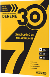 7. Sınıf Din Kültürü 30`lu Deneme - Hız Yayınları
