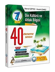 7. Sınıf Din Kültürü ve Ahlak Bilgisi 40 Deneme - 1