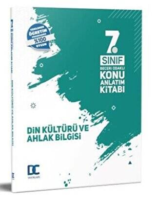 7. Sınıf Din Kültürü ve Ahlak Bilgisi Beceri Odaklı Konu Anlatım Kitabı - 1