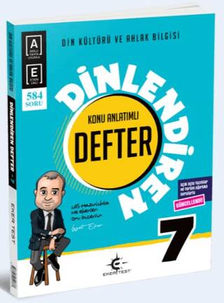 7. Sınıf Din Kültürü ve Ahlak Bilgisi Dinlendiren Defter - 1