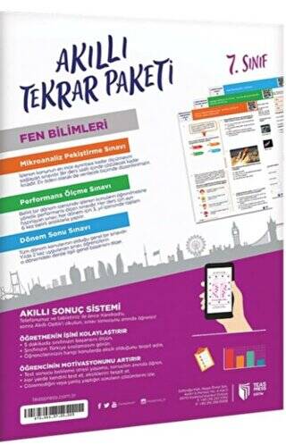 7. Sınıf Fen Bilimleri Akıllı Tekrar Paketleri - 1