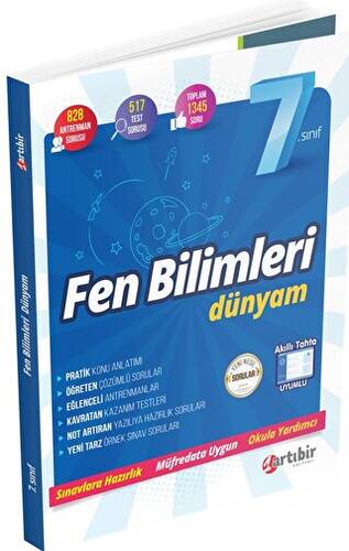 7. Sınıf Fen Bilimleri Dünyam 2020 - 1