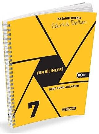 7. Sınıf Fen Bilimleri Özet Konu Anlatımlı Etkinlik Kitabı - 1
