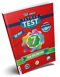 7. Sınıf Fen Bilimleri Yaprak Test - 1