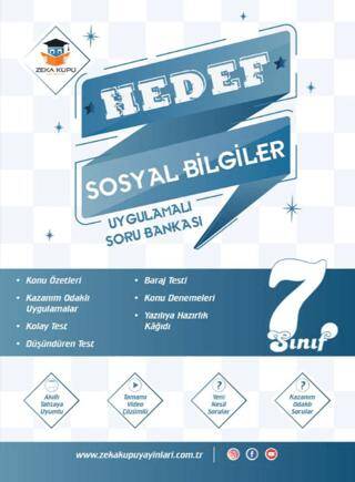 7. Sınıf Hedef Sosyal Bilgiler Uygulamalı Soru Bankası - 1