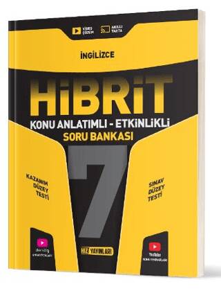 7. Sınıf Hibrit İngilizce Soru Bankası - 1