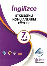 7. Sınıf İngilizce Etkileşimli Konu Anlatım Föyleri - 1