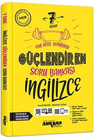 7. Sınıf İngilizce Güçlendiren Soru Bankası Video Çözümlü - 1