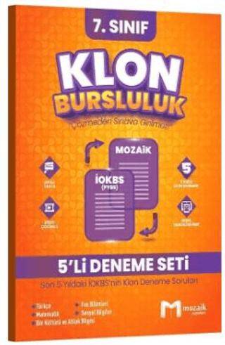 7. Sınıf Klon 5 li Deneme Seti - 1