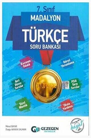 7. Sınıf Madalyon Türkçe Soru Bankası - 1