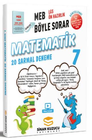 7. Sınıf Matematik 20 Sarmal Deneme - 1
