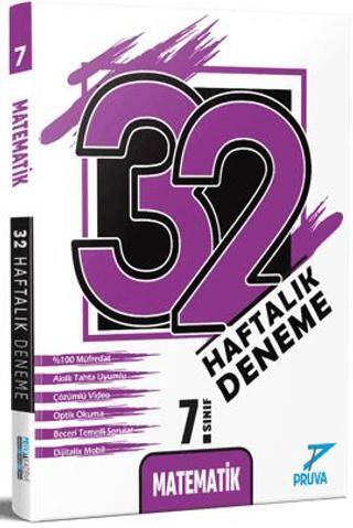 7. Sınıf Matematik 32 Haftalık Deneme - 1