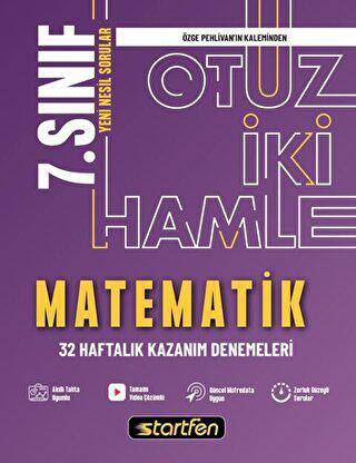 7. Sınıf Matematik 32 Haftalık Kazanım Denemeleri - 1