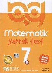 7. Sınıf Matematik 40 Yaprak Test - 1