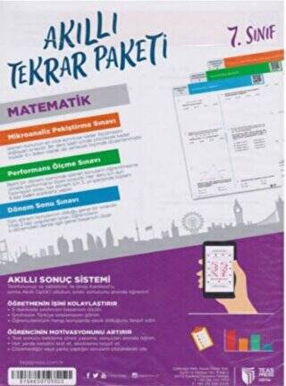 7. Sınıf Matematik Akıllı Tekrar Paketleri - 1