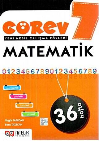 7. Sınıf Matematik Görev Yeni Nesil Çalışma Föyleri - 1