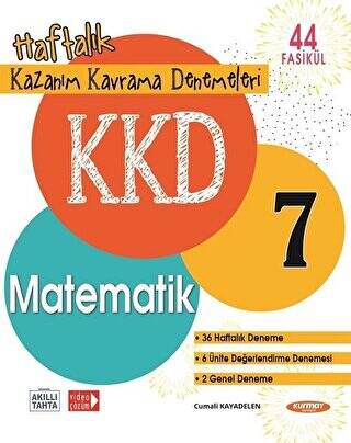 7. Sınıf Matematik Kazanım Kavrama Denemeleri - 1