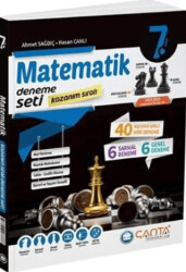 7. Sınıf Matematik Kazanım Sıralı Deneme Seti - Çanta Yayınları
